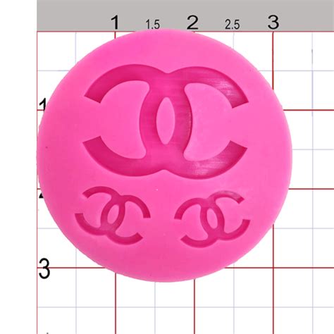 Chanel Logo Silicone Mold 